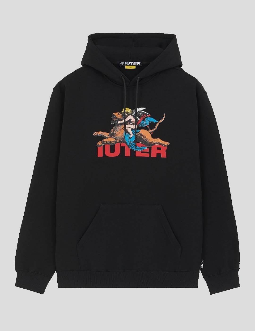 Sudadeira IUTER cupid hoodie black